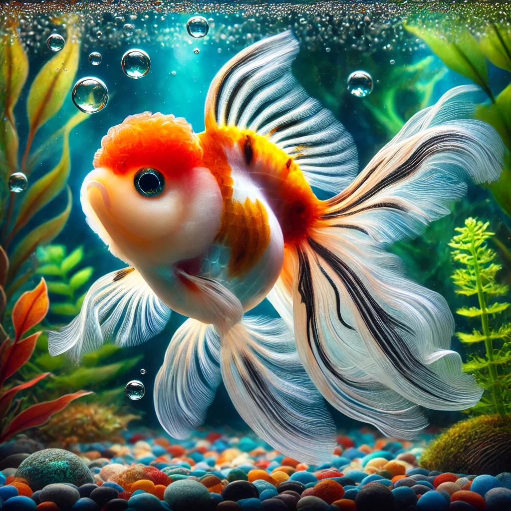 Carassius auratus ciel Ojos-au-ciel