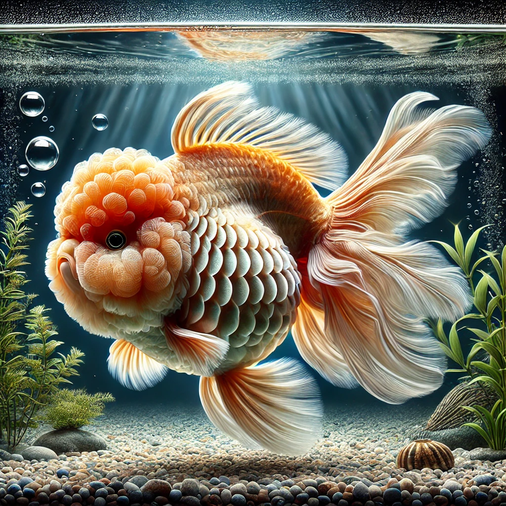 Carassius auratus pompon Pompaja