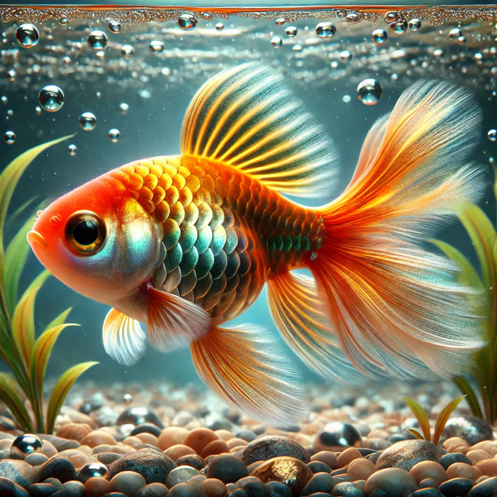 Carassius auratus uranoscope Uranocopio