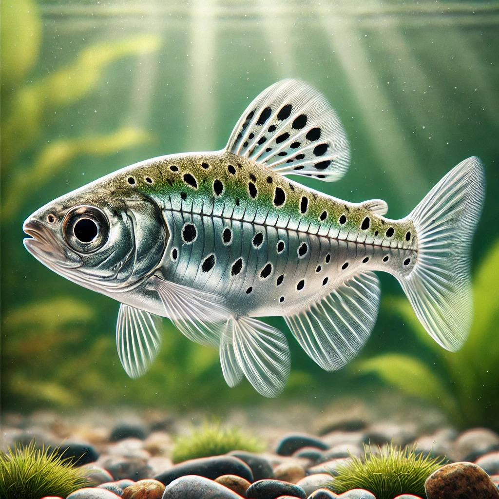Chilodus punctatus Al revés