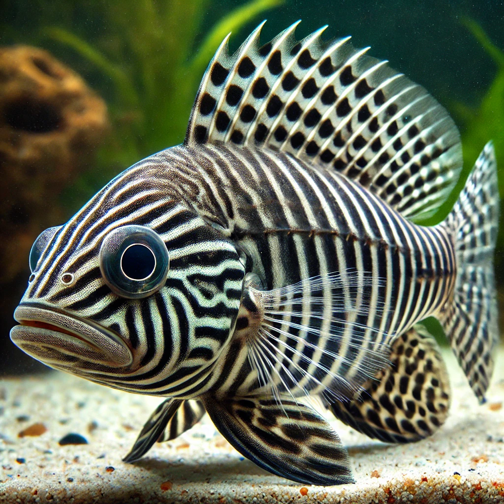 Ctenopoma fasciolatum Ctenopoma a rayas