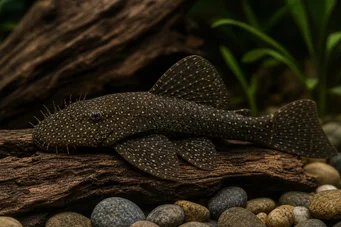 Ancistrus temmincki Bagre azul
