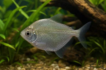 Brachychalcinus orbicularis Disco de carácter