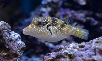 Canthigaster margaritatus (Canthigaster-paón)