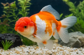 Carassius auratus pompon (Pompaja)