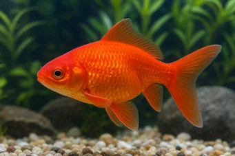 Carassius auratus rouge (Pez rojo)