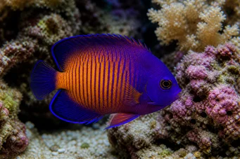 Centropyge bispinosus (Pescado de ángel oscuro)