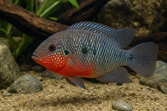 Cichlasoma meeki (Garganta)