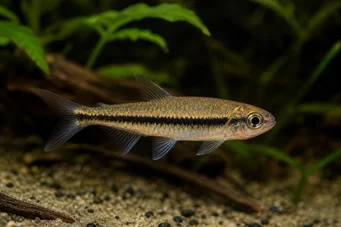 Corynopoma riisei (Corynopoma enano, espada tetra)