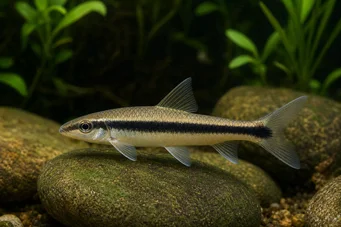 Crossocheilus oblongus (Barba de rayos negros)