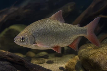 Distichodus affinis (Aletas rojas distichodus)