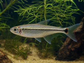 Hemigrammopetersius septentrionalis Tetra-Néona del norte de África