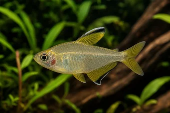 Hyphessobrycon pulchripinnis (Tetra de limón)