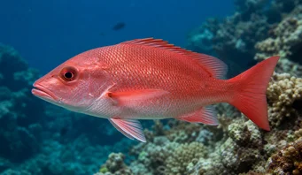 Lutjanus sanguineus Recorte de sangre roja