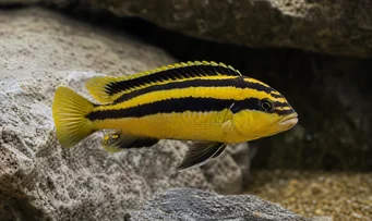 Melanochromis auratus Mbuna dorada