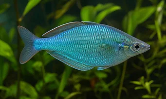 Melanotaenia lacustris Pez de arco iris turquesa