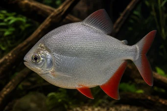 Myleus rubripinnis rubripinnis Metynnis con gancho rojo