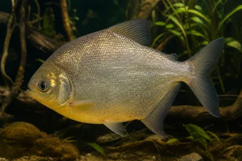 Mylossoma aureum Pompano, Pacou dorado