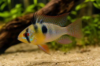 Microgeophagus ramirezi Ramírezi