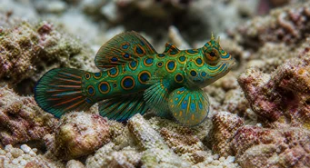 Synchiropus picturatus (Mandarín acostado)
