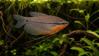 Trichogaster leeri Gourami mosaico